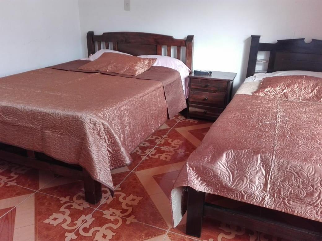 Posada Turistica Estancia Real Sutamarchan Bagian luar foto
