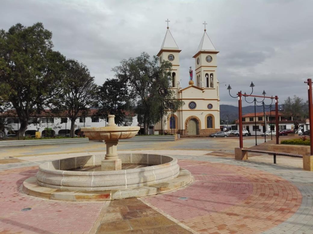 Posada Turistica Estancia Real Sutamarchan Bagian luar foto