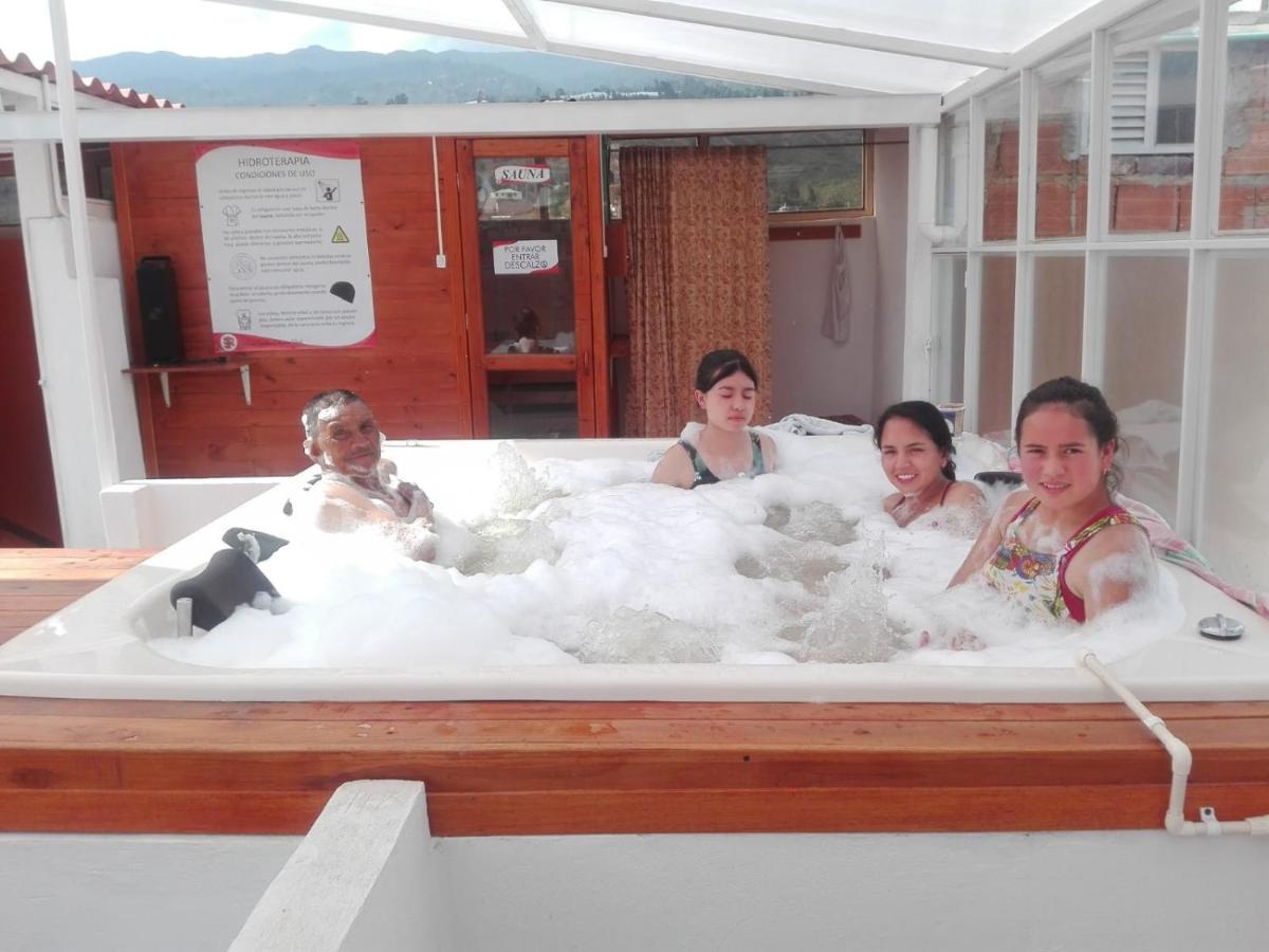 Posada Turistica Estancia Real Sutamarchan Bagian luar foto